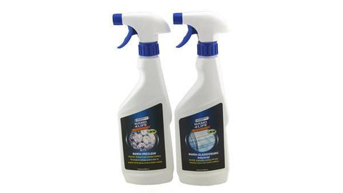 Glass protective coating for pool fence